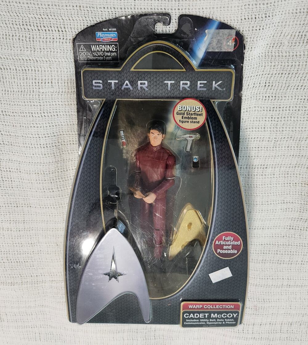 Star Trek Cadet McCoy 6" Figure NIB 2009 Playmates Warp Collection
